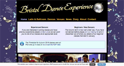 Desktop Screenshot of bristoldanceexperience.co.uk