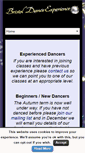 Mobile Screenshot of bristoldanceexperience.co.uk